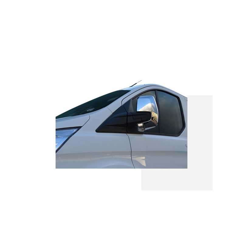 FORD TRANSIT TOURNEO / CUSTOM VAN 2013+ ΚΑΠΑΚΙΑ ΚΑΘΡΕΦΤΩΝ ΧΡΩΜΙΟΥ 2 ΤΕΜ. ΠΛΑΣΤΙΚΑ