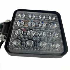 ΠΡΟΒΟΛΕΑΣ 16LED ΤΕΤΡΑΓΩΝΟ 12/24V