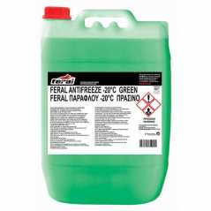 Αντιψυκτικό (Παραφλού) Πράσινο Feral -20C/+108C 20lt 1 Τεμάχιο