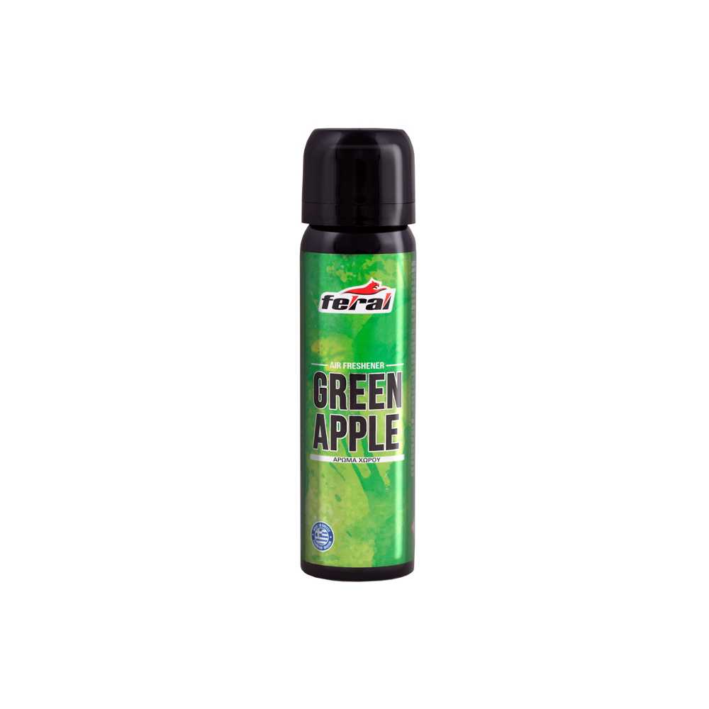 Αρωματικό αυτοκινήτου Spray Feral Fruity Collection Με Άρωμα Green Apple 1 Τεμάχιο