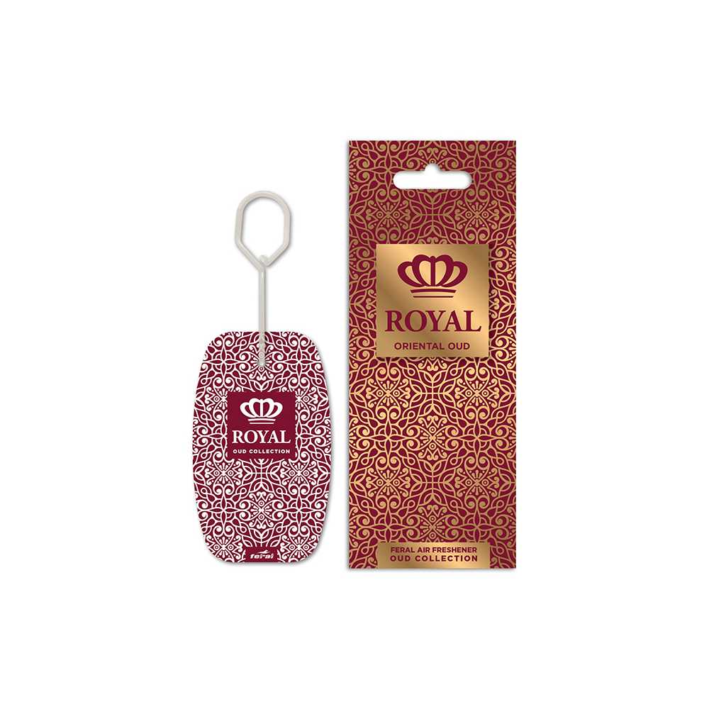 Αρωματικό Αυτοκινήτου Κρεμαστό Feral Royal Collection Oriental Oud 1 Τεμάχιο