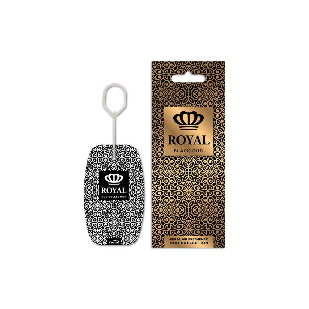 Αρωματικό Αυτοκινήτου Κρεμαστό Feral Royal Collection Black Oud 1 Τεμάχιο