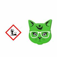 Αρωματικό Αυτοκινήτου Κρεμαστό Aroma Cat Fancy Green