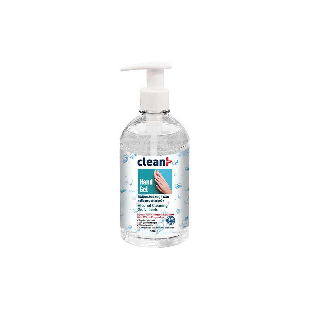 Αλκοολούχο Gel Με Αντλία Clean+ By Feral 500ml 1 Τεμάχιο