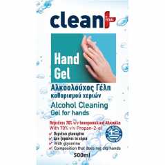 Αλκοολούχο Gel Με Αντλία Clean+ By Feral 500ml 1 Τεμάχιο