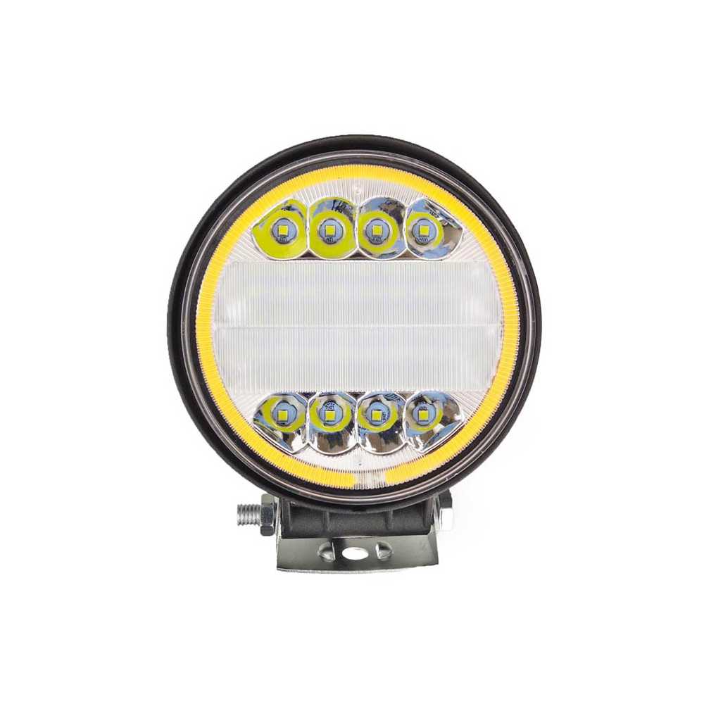 Προβολέας Εργασίας  Amio (02428) Στρόγγυλος Ø110mm 45W Combo 9V-36V Με Διπλή Λειτουργία 42 Led AWL14 1 Τεμάχιο