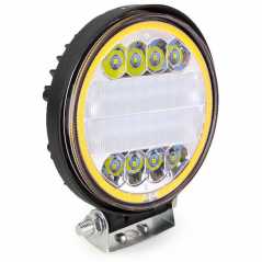 Προβολέας Εργασίας  Amio (02428) Στρόγγυλος Ø110mm 45W Combo 9V-36V Με Διπλή Λειτουργία 42 Led AWL14 1 Τεμάχιο