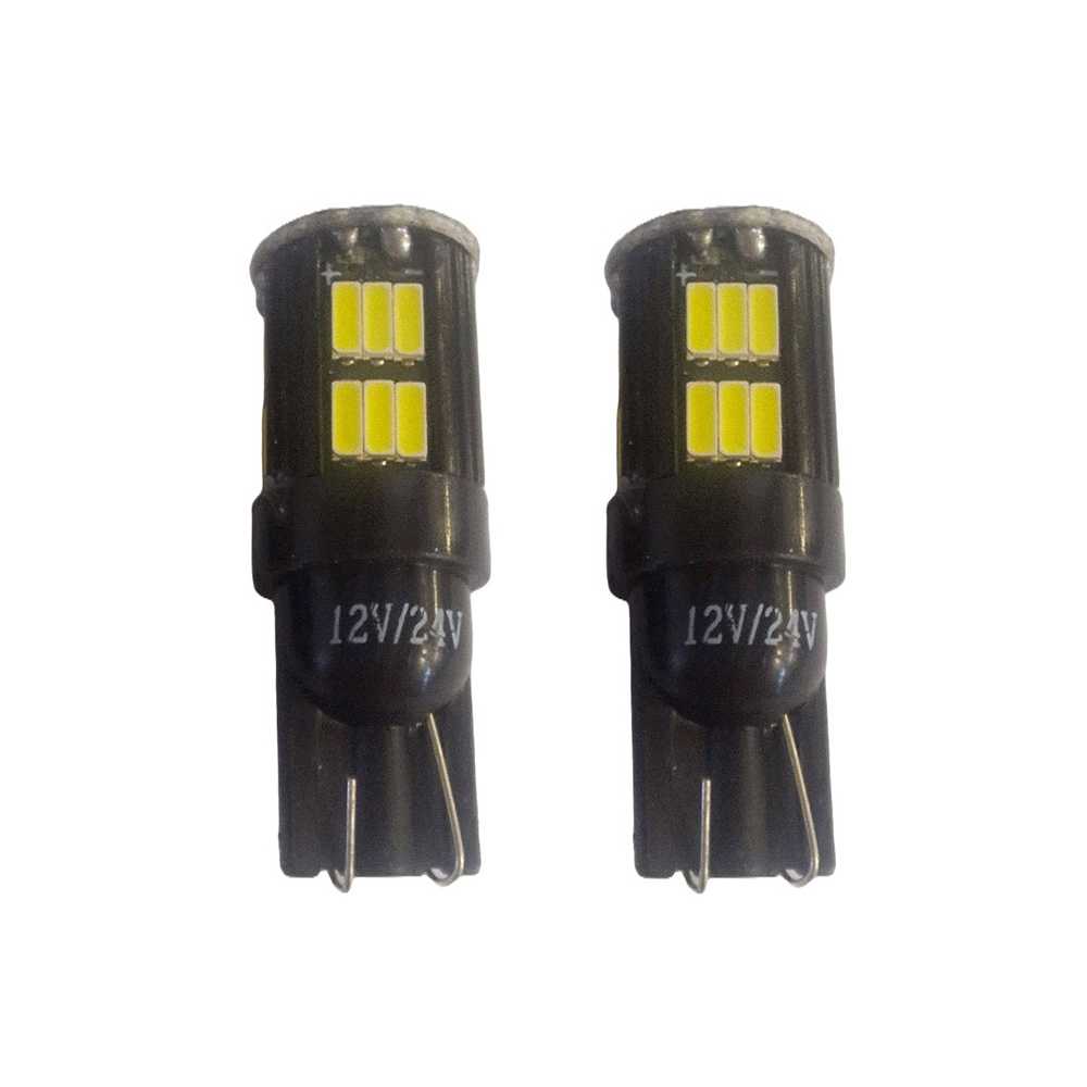 Λάμπες T10 30 Led 100669 4014-30SMD 12V - 24V 2 Τεμάχια