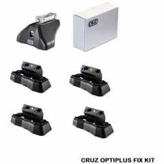 Πόδια / Άκρα Για Μπάρες Οροφής CRUZ Optiplus Fix 936-059 Για Kia Niro 2022+ Plastic Integrated Railing Σετ 4 Τεμάχια