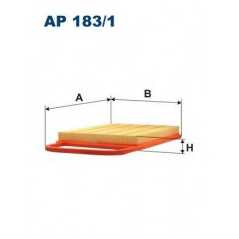 FILTRON Φίλτρο αέρα AP183/1 FABIA (6Y2) 1999-2008, POLO (9N_) 2001-2012