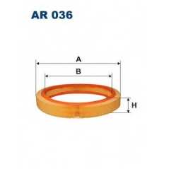 FILTRON Φίλτρο αέρα AR036 190 (W201) 1982-1993, COUPE (C124) 1987-1993