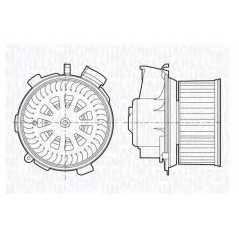 MAGNETI MARELLI Βεντιλατέρ 069412696010 XSARA PICASSO (N68) 1999, 206 CC (2D) 2000