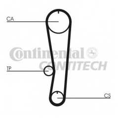 CONTITECH Ιμάντας Χρονισμού CT895 BALENO (EG) 1995-2002, JIMNY (FJ) 1998