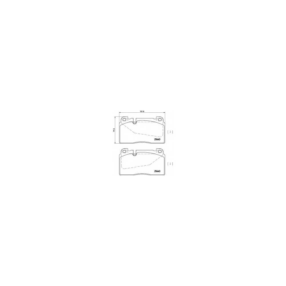 HELLA PAGID Σετ τακάκια 8DB 355 020-251 Q5 (8R) 2008