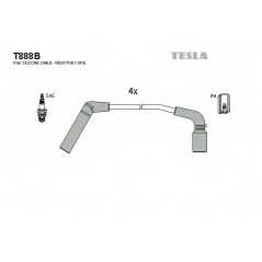 TESLA Μπουζοκαλώδια & Εξαρτήματα Σύνδεσης T888B KALOS 2005, SPARK 2005, KALOS (KLAS) 2002, MATIZ (KLYA) 1998