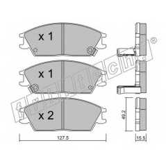 fri.tech. Σετ τακάκια 083.1 ECE, APPROVED