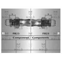 MALO Ελαστικοί σωλήνες φρένων (μαρκούτσια) 8991 FELICIA I (6U1) 1994-1998, FELICIA II (6U1) 1998-2001