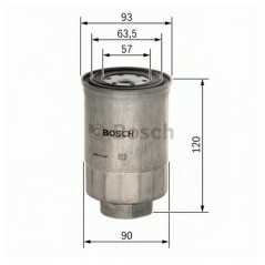 BOSCH Φίλτρο καυσίμου F 026 402 063 