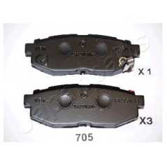 JAPANPARTS Σετ τακάκια PP-705AF BRZ 2012, TRIBECA (B9) 2005