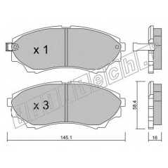 fri.tech. Σετ τακάκια 626.0 ECE, APPROVED