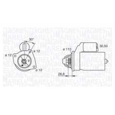 MAGNETI MARELLI Μίζα 063217148010 CAMPAGNOLA 1974-1989