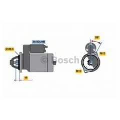 BOSCH Μίζα 0 001 109 064 EXEO (3R2) 2008, EXEO ST (3R5) 2009