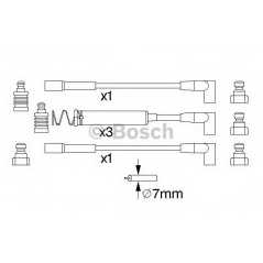 BOSCH Μπουζοκαλώδια & Εξαρτήματα Σύνδεσης 0 986 356 723 SAE