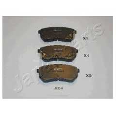 JAPANPARTS Σετ τακάκια PP-K04AF 10 (PA) 2007, PICANTO (BA) 2004, PICANTO (TA) 2011