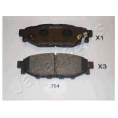 JAPANPARTS Σετ τακάκια PP-704AF BRZ 2012, FORESTER (SH) 2008