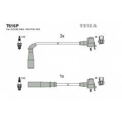 TESLA Μπουζοκαλώδια & Εξαρτήματα Σύνδεσης T616P COROLLA (_E10_) 1991-1999, STARLET (_P8_) 1989-1996