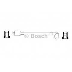 BOSCH Μπουζοκαλώδια & Εξαρτήματα Σύνδεσης 0 986 356 044 