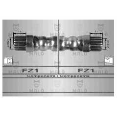 MALO Ελαστικοί σωλήνες φρένων (μαρκούτσια) 8561 BERLINGO (MF) 1996, XSARA PICASSO (N68) 1999