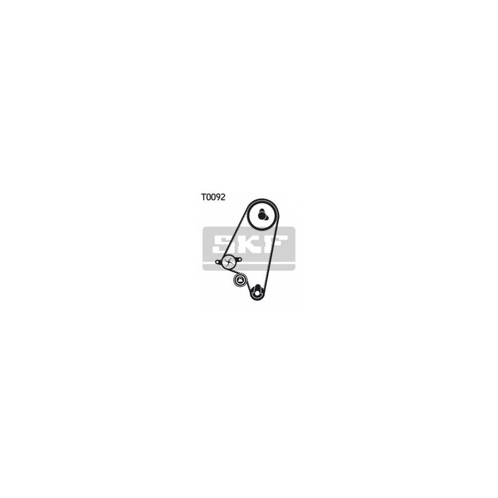 SKF Σετ οδοντωτού ιμάντα VKMA 90008 VKM 7610, VKMT 9565, MD 3421, KALOS 2005, SPARK 2005, KALOS (KLAS) 2002, MATIZ (KLYA) 1998