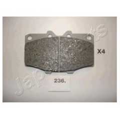 JAPANPARTS Σετ τακάκια PA-236AF LAND CRUISER (_J4_) 1968-2001, LAND CRUISER (_J6_) 1980-1991