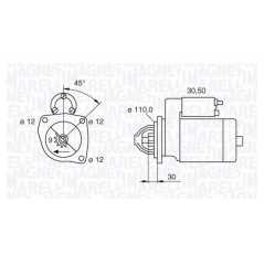 MAGNETI MARELLI Μίζα 063522310110 M 1982-1992