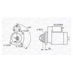 MAGNETI MARELLI Μίζα 063296842010 MAGNETI, MARELLI, CASE, IH, INTERNATIONAL, HARV