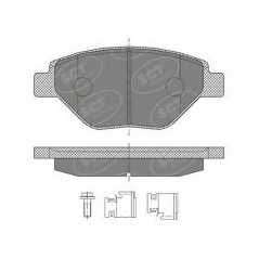 SCT Germany Σετ τακάκια SP 428 SCT, RENAULT, MEGANE, II, BOSCH