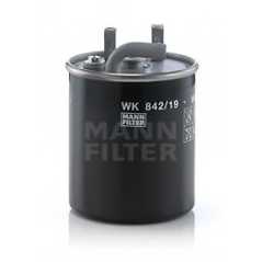 MANN-FILTER Φίλτρο καυσίμου WK 842/19 CHRYSLER, FIAT, MERCEDES, BENZ, JEEP, GRAND, CHEROKEE, II, WJ, WG, CRD