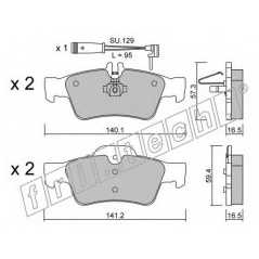 fri.tech. Σετ τακάκια 584.0W ECE, APPROVED