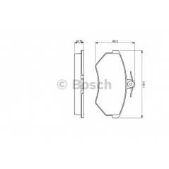 BOSCH Σετ τακάκια 0 986 460 943 IBIZA II (6K1) 1993-1999