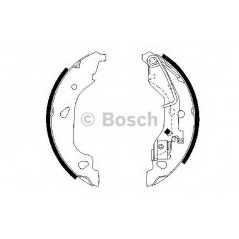 BOSCH Σετ σιαγόνων 0 986 487 596 PUNTO (188) 1999