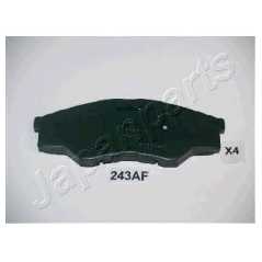 JAPANPARTS Σετ τακάκια PA-243AF TOYOTA, HILUX, III, WVA, ECE, APPROVED