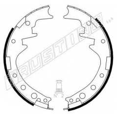 TRUSTING Σετ σιαγόνων 115.249 TOYOTA, VW, HIACE, II, HILUX, AKEBONO