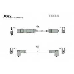 TESLA Μπουζοκαλώδια & Εξαρτήματα Σύνδεσης T800C GOLF III (1H1) 1991-1998