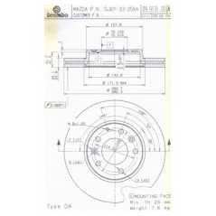 BRECO Δισκόπλακα BS 8463 6 (GG) 2002-2007