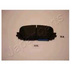 JAPANPARTS Σετ τακάκια PA-220AF TOYOTA, YARIS, VVT, WVA, ECE, APPROVED