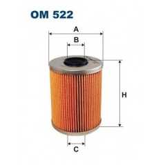 FILTRON Φίλτρο λαδιού OM522 3 (E36) 1990-1998, 5 (E34) 1987-1995, Z3 (E36) 1995-2003