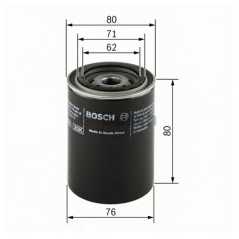 BOSCH Φίλτρο λαδιού F 026 407 005 UNF