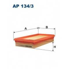 FILTRON Φίλτρο αέρα AP134/3 SOLENZA 2003, SAMURAI (SJ) 1988-2004
