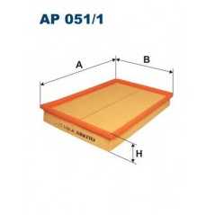 FILTRON Φίλτρο αέρα AP051/1 MERIVA 2003-2010